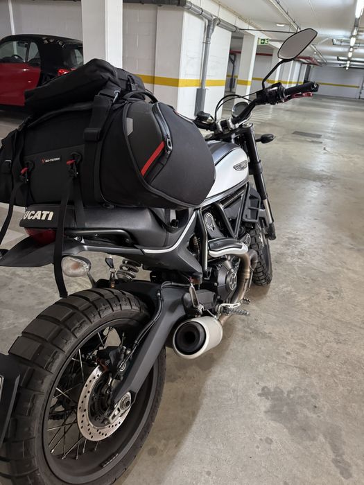 Ducati scrambler 800 ( jante raiada) Grey Special Edition.Revisãofeita