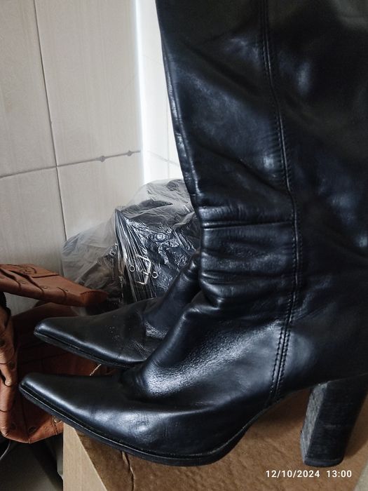2 pares de botas senhora elegantes