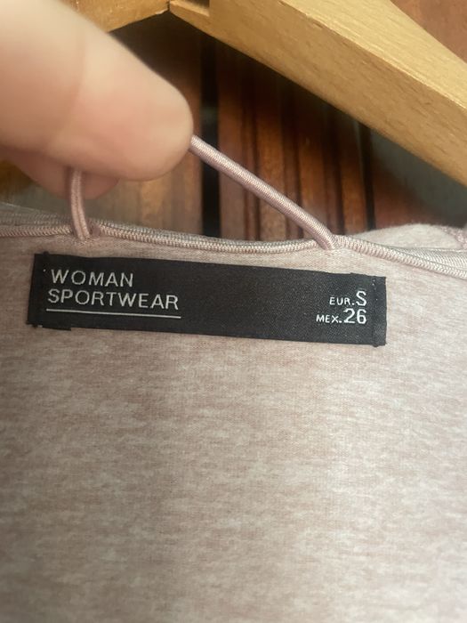 Casaco sportwear rosa claro