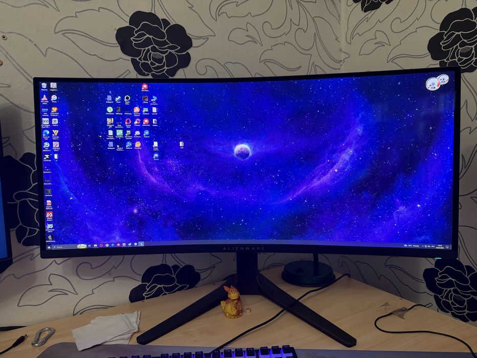 Монитор 34 Dell Alienware AW3423DWF QD-OLED / 165Hz / 3440×1440