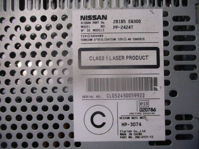 Rádio / auto-rádio NISSAN X-Trail (T30)