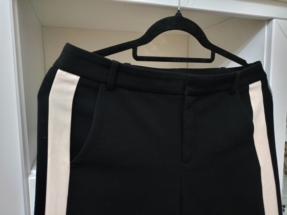 Spodnie Zara lampasy S