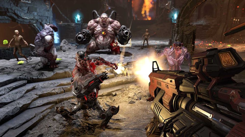 Doom Eternal PS4 / PS5 - dynamiczna strzelanka, FPS, horror PL