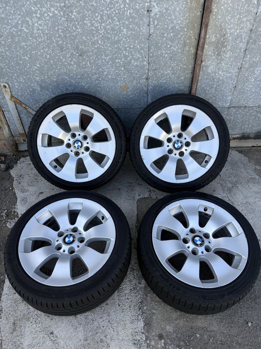 Диски 158 стиль бмв e90 e91 e92 e87 e46 e81 діски R17 5x120 титани