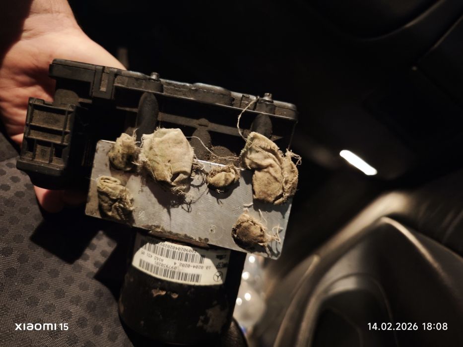 Блок ABS Мерседес Бенц 163 кузов 2004 год