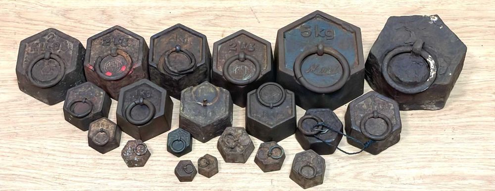 pesos de balança antigos