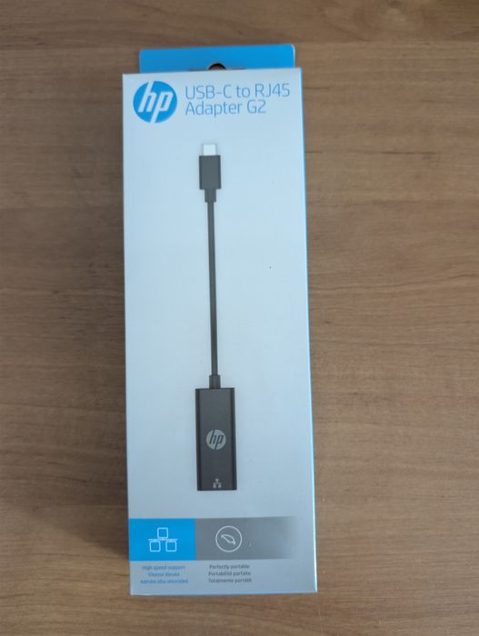 Адаптер USB-C to RJ45 Ethernet 1000Mbps HP