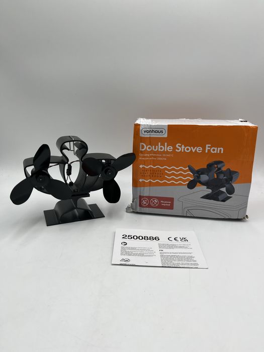 Wentylator do pieca / kominka VonHaus – Double Stove Fan