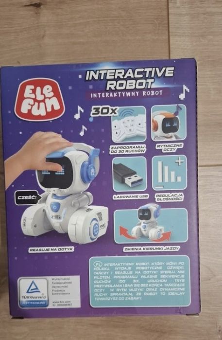 Robot interaktywny ele fun