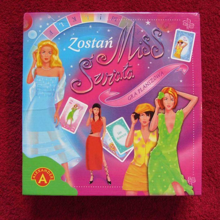 Zostań Miss Świata - gra planszowa