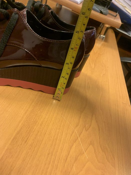Półbuty buty na koturnie