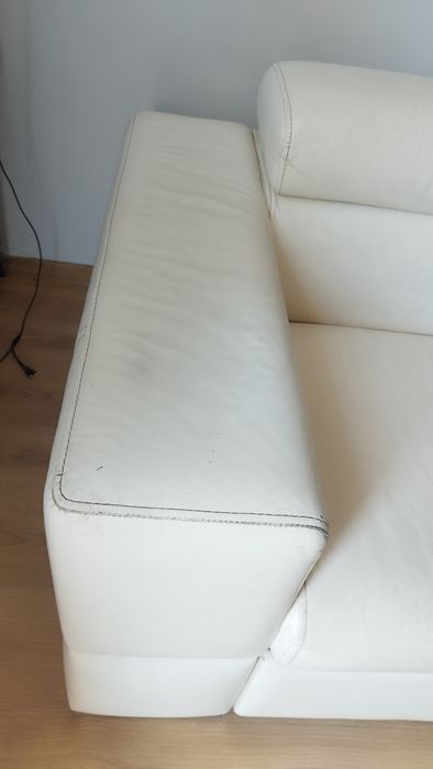 Kanapa skóra naturalna