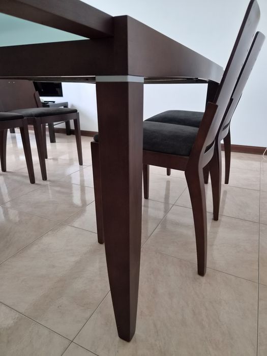 Conjunto Mesa Extensível + 4 Cadeiras