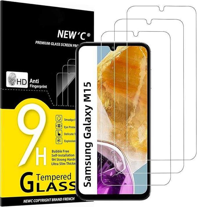 3x Szkło Hartowane do Samsung Galaxy M15 5G