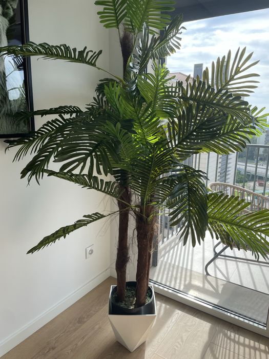 Palmeiras artificiais lindissimas para decoracoes com entrega