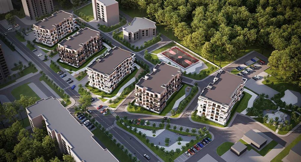 Простора 2-к квартира 64.4 м² у зданому ЖК "Варшавський Deluxe"