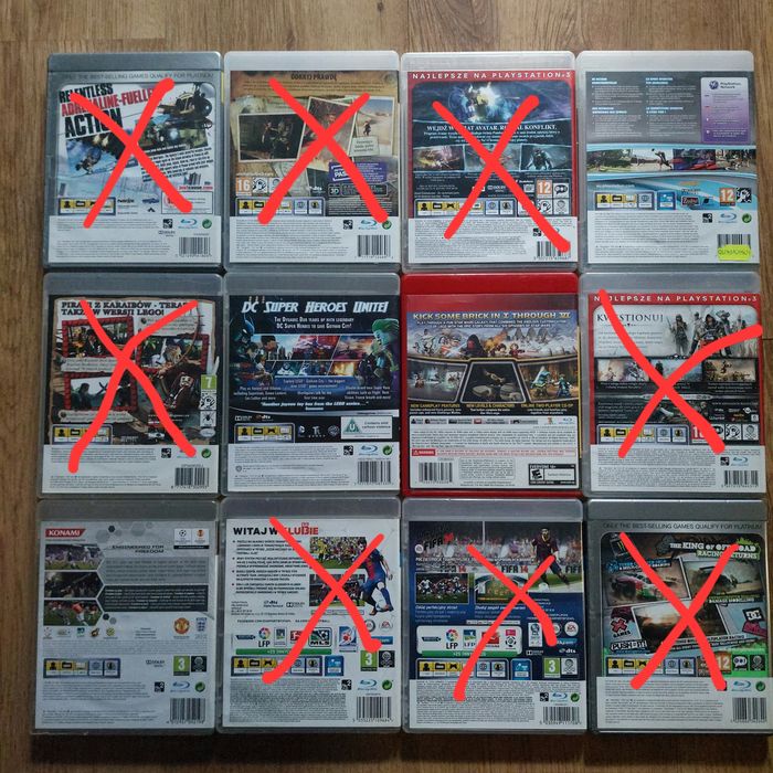 Sprzedam gry do ps3