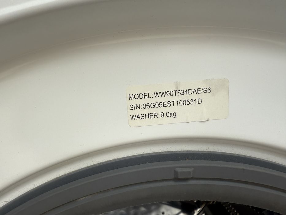 Pralka SAMSUNG WW90T534DAE AI Control EcoBubble A 9kg 1400 obr