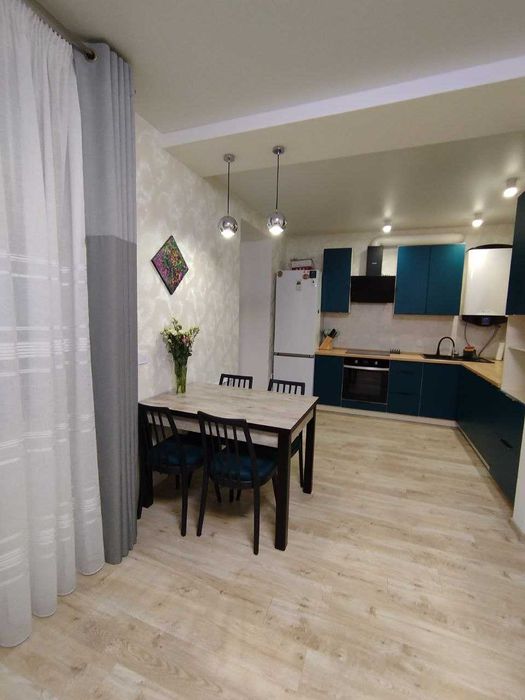 Продаж з меблями та технікою євродвушки в новобудові! площею 57 кв.м.