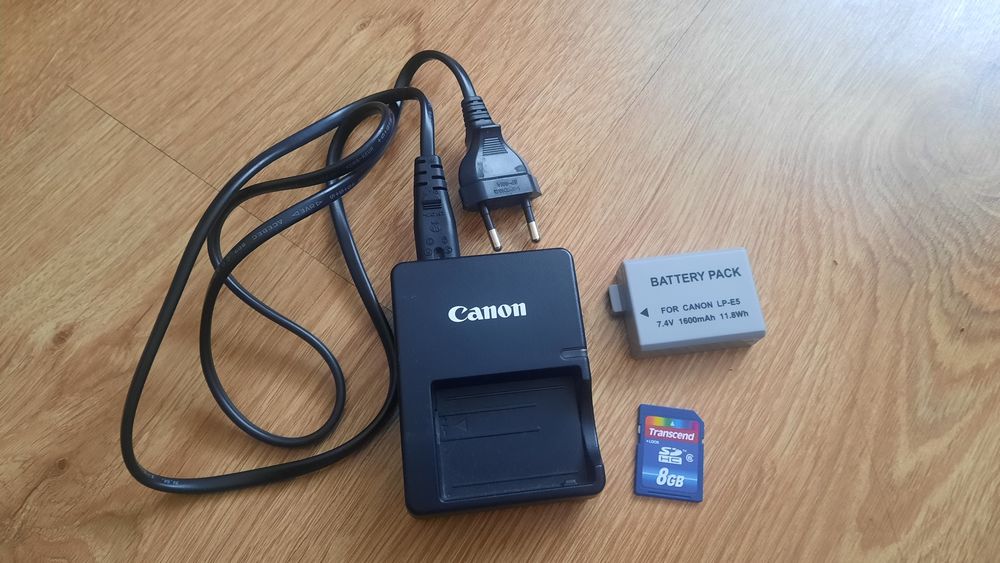 Canon EOS 450D Kit 18-55mm IS + карта 8GB - вживаний