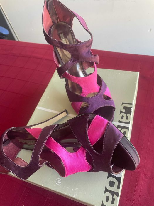 Sandálias rosa_violeta 40 - La Strada