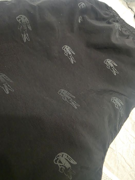 Calções de banho Lacoste preto novo