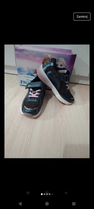 Buty sportowe świecące