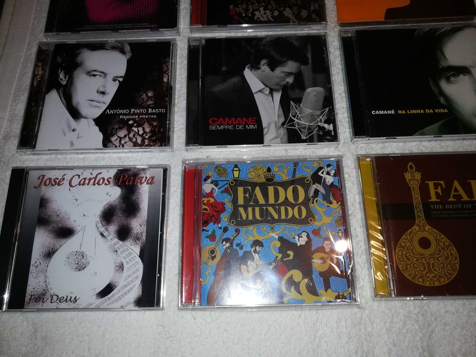 fado - amália rodrigues, camané, pinto bastos, coimbra… (vários cds)