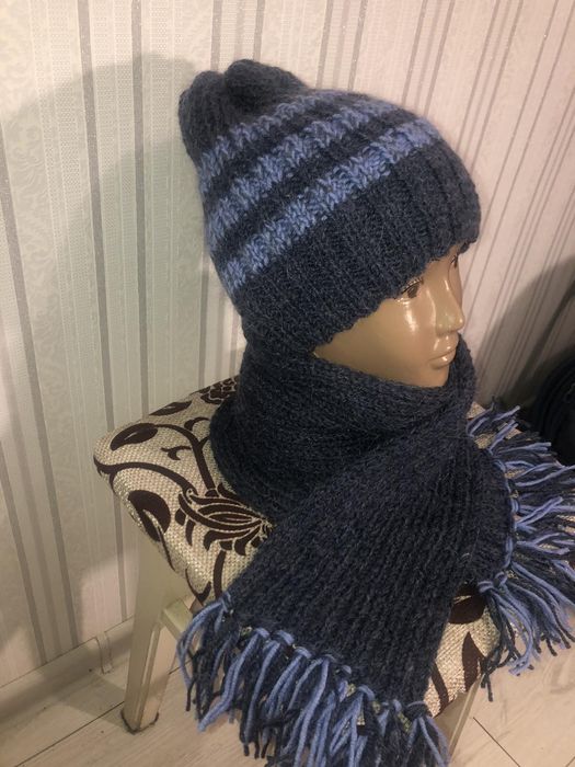 Набір шапка і шарф