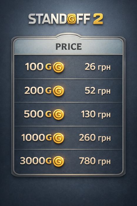 Голда в грі standoff 2