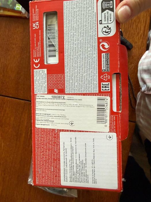 Nintendo switch  OLER 64гб як новий