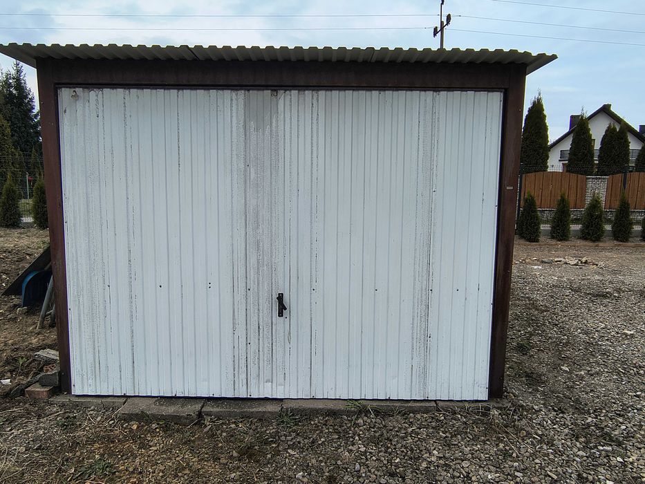 Garaż blaszak 6x3m