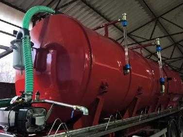 Zestaw Mercedes Benz Actros + nowa Cysterna asenizacyjna