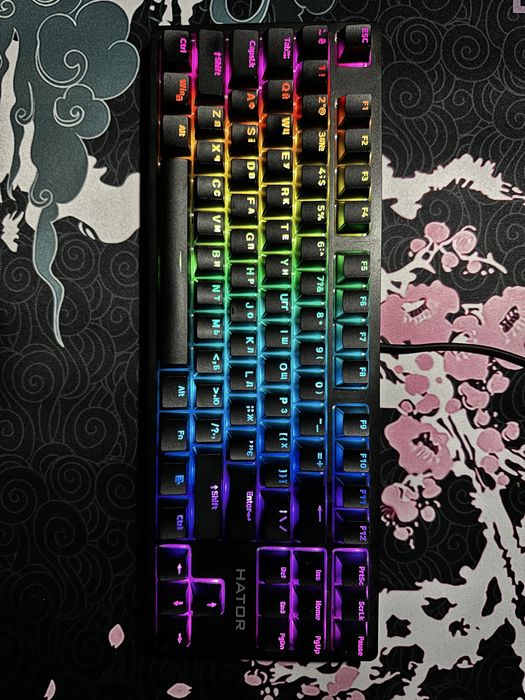 Ігрова клавіатура hator rockfall 2 mecha tkl