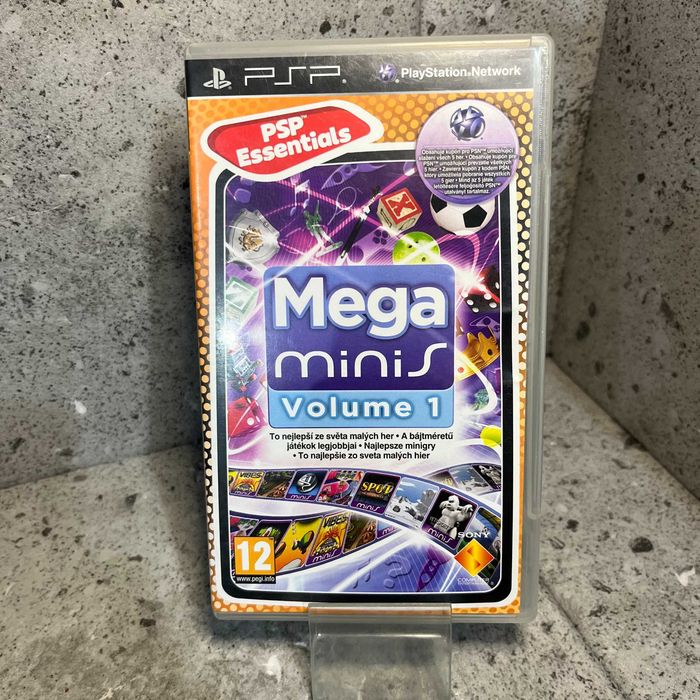 Gra Mega Minis Volume 1 | PSP | Kompletna | UŻYWANA