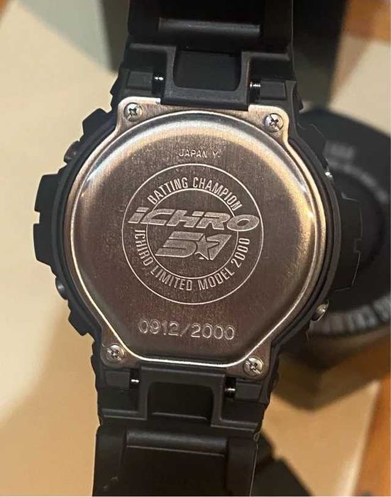 Casio G-Shock DW-6600B Ichiro 51 Edição Limitada