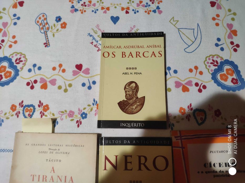 7 livros da Roma Antiga (lidos)