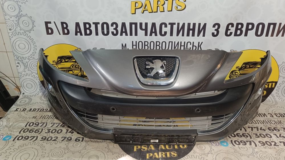 Бампер передній Peugeot 308 t7 2007-2015