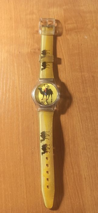 Vintage Zegarek Swatch Camel (Retro, Lata 90) – SPRAWNY, Nowa Bateria!
