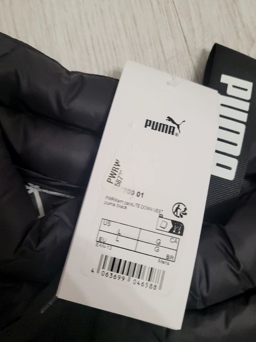 Жилетка пуховик Puma PWR Warm PackLite Down Men's нова ориг