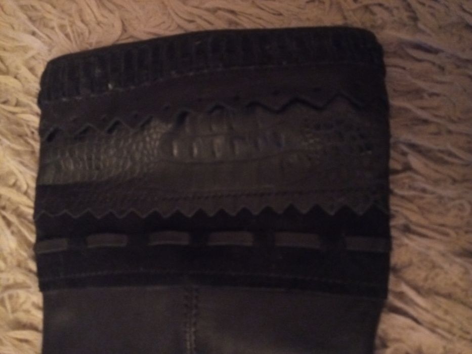 Botki damskie skóra naturalna