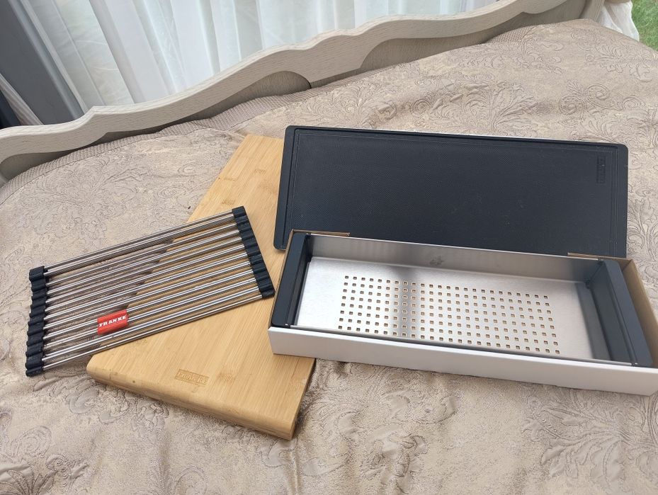 Zestaw Franke do zlewozmywaków z dużą komora  Deska ociekacz