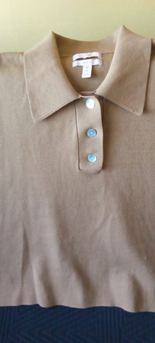 Bluzka damska sweterkowa, rękaw 3/4 H&M