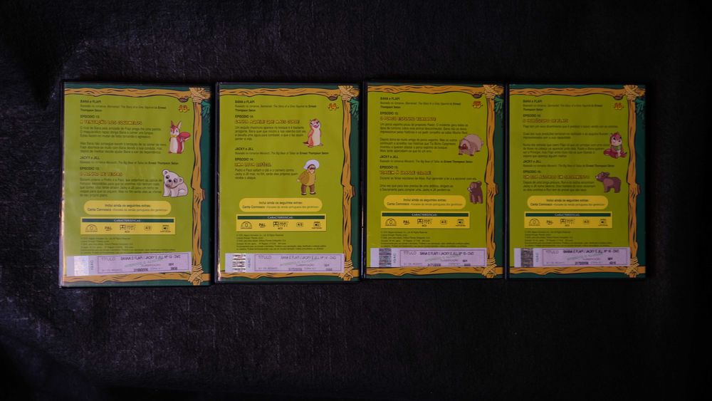 Bana e Flapi / Jacky e Jill - DVD's