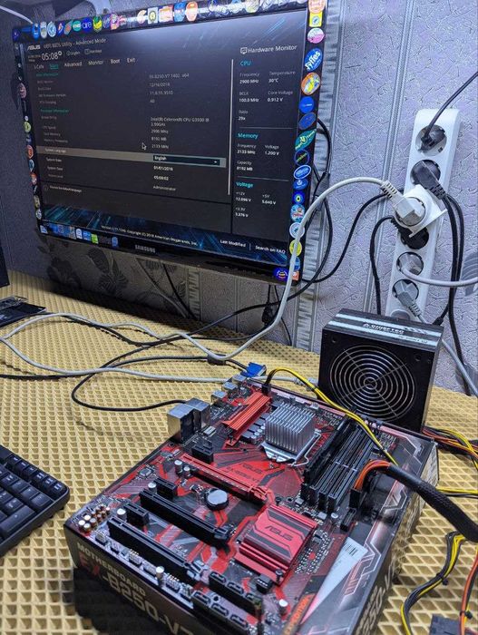 Материнська плата Asus EX-B250-V7 1151 ddr4