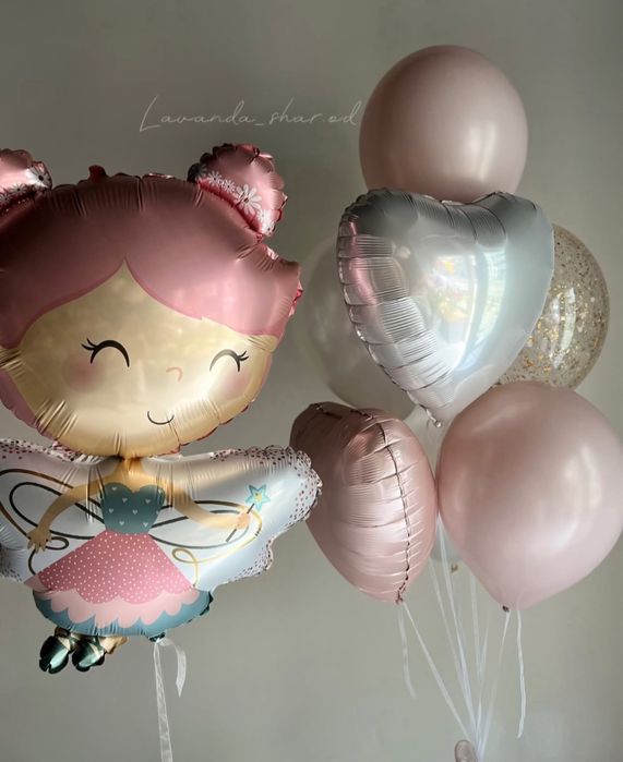 Гелевые шары воздушные шары сердца на день рождения доставка шаров