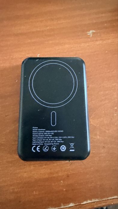 Proove Hoodman Magnetic повербанк з MagSafe 10000mAh 20W  з бездротовою зарядкою