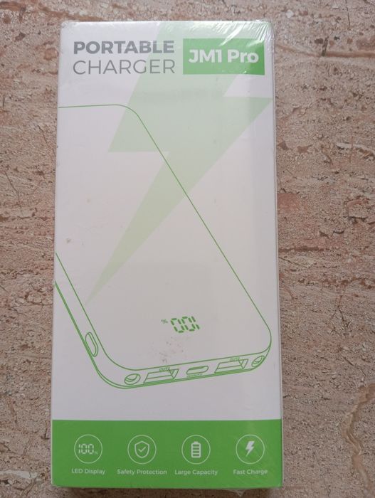 Powerbank czarny 20000
