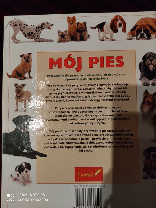 Książka Mój Pies