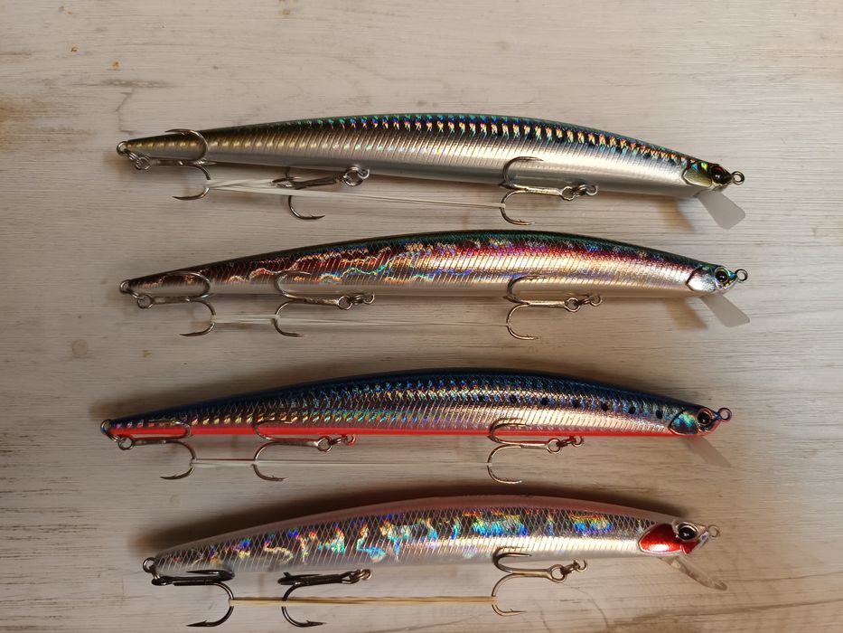 Amostras pesca spinning Duo, Daiwas...